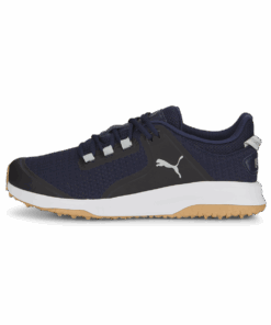 Puma Men's Fusion Grip Golf Shoes - Blue - UK 7