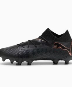 Puma Men's FUTURE 7 PRO Firm Ground / All Ground Soccer Boots - Black - UK 8