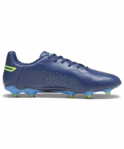 Puma Men's King Match Firm/Artificial Ground Soccer Boots - Persian Blue - UK 13