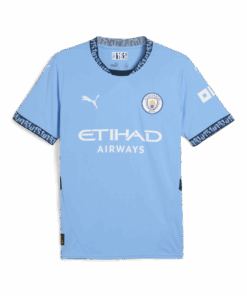 Puma Men's MCFC Home Replica Football Jerseys - Blue - 3XL