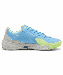 Puma Men's Nova Smash Padel Shoes - Luminous Blue/Puma White/Glacier - UK 7