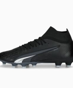 Puma Men's ULTRA PRO Firm Ground / All Ground Soccer Boots - Black - UK Junior 9