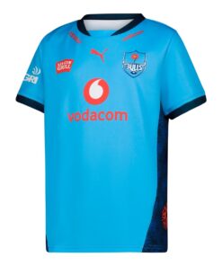 Puma Unisex Bulls Kids Replica 2024 Rugby Shirts - Blue - 7-8 years