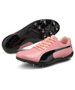 Puma Unisex Evospeed Prep Sprint 2 Track & Field Shoes - Elektro Peach - UK 11