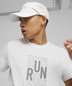 Puma Unisex Lightweight Runner Running Cap - Purple