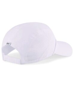 Puma Unisex Lightweight Runner Running Cap - White