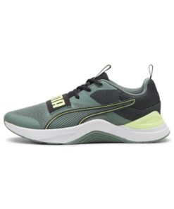 Puma Unisex Prospect Training Shoes - Green - UK 9