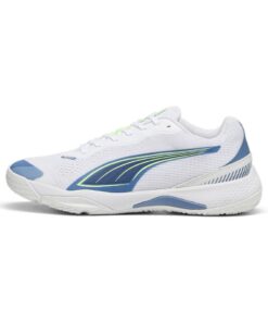 Puma Unisex Solarstrike III Court Shoes - White - UK 8