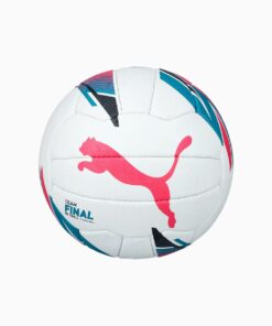 Puma Unisex Teamfinal Netball.1 Match Ball - White/Rose