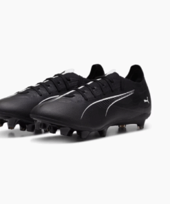 Puma Unisex ULTRA 5 MATCH Firm Ground / All Ground Soccer Boots - Black - UK 13