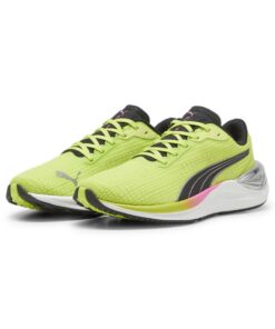 Puma Women's Electrify NITRO 3 Road Running Shoes - Green - UK 5
