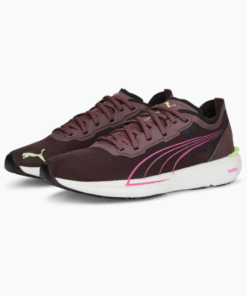 Puma Women's Liberate Nitro Running Shoes - Dusty Plum/Fizzy Apple - UK 7
