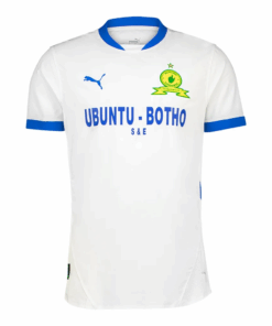 Puma Women's Mamelodi Sundowns 3rd Soccer Shirt - White/Blue - S