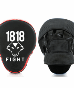 Punch Mitts - 1818 Fight - Red, Black