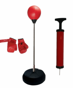 Punching Ball Set with Punch Bag, Pump and Boxing Gloves 183613