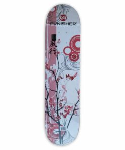 Punisher Cherry Blossom Skateboard Deck Street