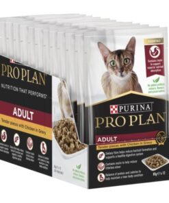 Purina Pro Plan Adult Cat - Chicken in Gravy Wet Food 12x85g