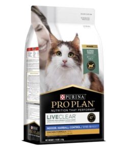 Purina Pro Plan LIVECLEAR Adult Indoor & Hairball Control Cat Food 1.5kg