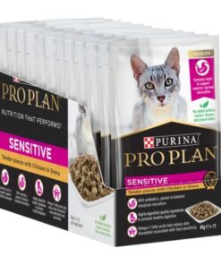 Purina Pro Plan Sensitive Cat - Chicken in Gravy Wet Food 12x85g