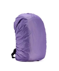 Purple Rain Cover For Backpack School Bag - 30-40L