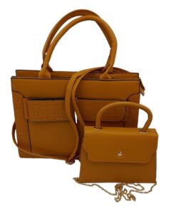 Purses & Handbags for Women Ladies Bags Women's Purse Handbag Totebags - Mustard