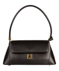 Purset Biometric Fingerprint Lock Handbag - Classic - Black