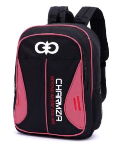 Pursue School Backpack 20L - Black and Pink