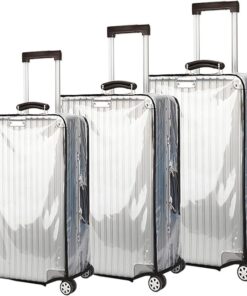PVC Thicken Luggage Protective Covers for Travel Luggage ( 20 +24+28 )