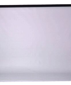 PVC Vinyl Backdrop white and black Color with aluminum pole 3.2x6M