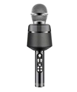 Q008 - Wireless Karaoke Microphone With Echo and Voice Effects - Black
