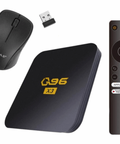 Q96 Gen 3, Android 13 Tv Box + Wireless Mouse. AI Assistant, 16GB, 2GB Ram.