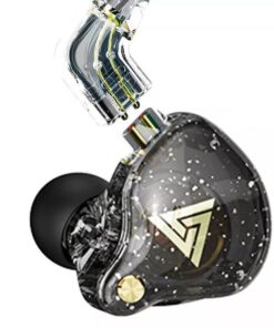 QKZ AK6 PRO In Ear Earphones Sport Stereo with Microphone - Black