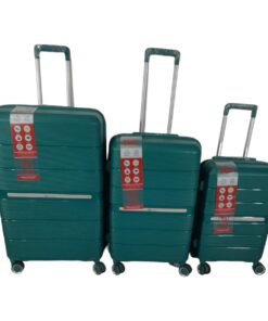 Quality Luggage Suitcase Hardshell - 360 Degree Wheels-5 Piece - MOOI-5-B