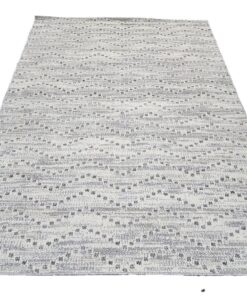 Quality Persian Rugs - Grey and White Carpet 230x160cm