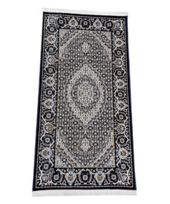 Quality Persian Rugs - Navy Tabriz Design 150 X 80 Cm