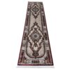 Quality Persian Rugs - Red and Beige Persian Design Runner 300x80cm