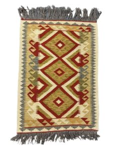 Quality Persian Rugs - Stunning Afghan Choubi Kilim 114x77 cm