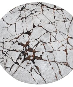 Quality Persian Rugs - Stunning Grey and Brown Carpet 160x160cm