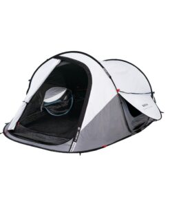 Quechua Camping Tent 2 Seconds - 2-Person - Fresh & Black