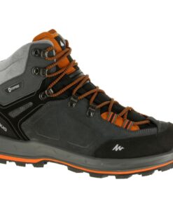 Quechua Men's Waterproof Leather High Trekking Boots - MT100 - UK 12