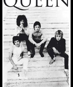 Queen (Brazil 81) Poster with Black Frame