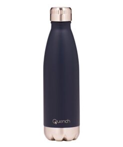 Quench Double Wall Stainless Flask - 500ml - Various Colours - Navy