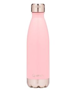 Quench Double Wall Stainless Flask - 500ml - Various Colours - Pink