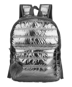 Quest Kid's Backpack - Puffer Series - Silver