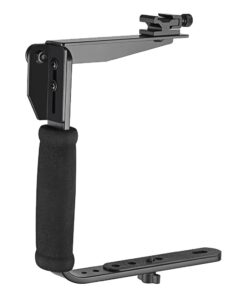 Quick Flip Rotating Flash Bracket for Digital SLR Cameras