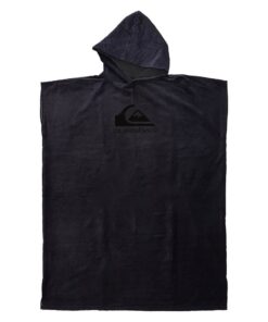 Quiksilver Mens Hoody Towel - Black - 2 Pack