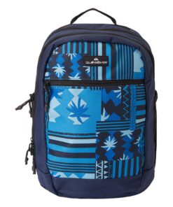 Quiksilver Mens Schoolie 30L Large Backpack - Navy Blazer
