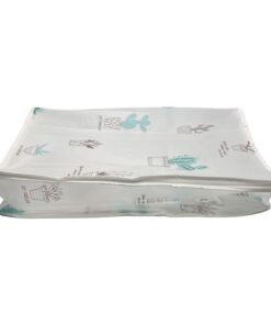 Quilt Clothes Storage Bag with Peva Material F49-8-1023 - Flower