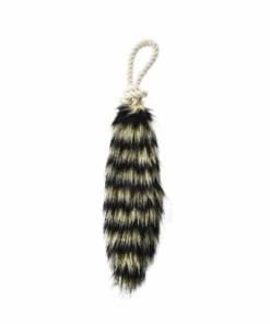 Racoon Tail and Rope Toy