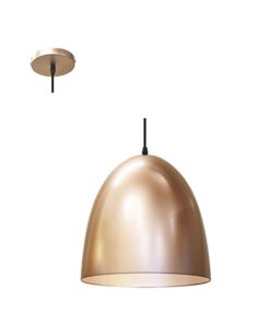 Radiant Pendant Steel 300mm Champagne E27 1x40w